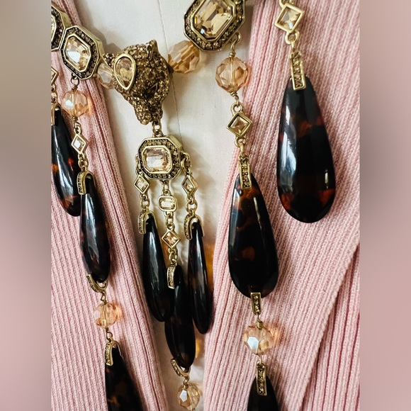 Heidi Daus 🆕 “On The Prowl” impact statement necklace - Picture 8 of 9